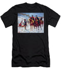 Washington and Lafayette At Valley Forge By John Ward Dunsmore 1907 John Ward Dunsmore T-Shirt