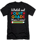 Watch Out Fourth Grade Here I Come 4th Grade Gifts Licensed Art T-Shirt