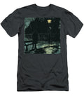 Watcher on Rainy Night Comic Book Panel 143 Mad Paperairplanes T-Shirt