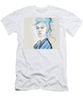 Watercolor Woman Portrait Stela Dinova T-Shirt