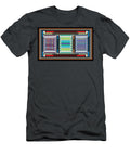 Waves Lineart Abstract Display Squares Patterns for Wall Decorations Navin Joshi T-Shirt