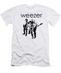 Weezer Band Stencil Asep Sendowo T-Shirt