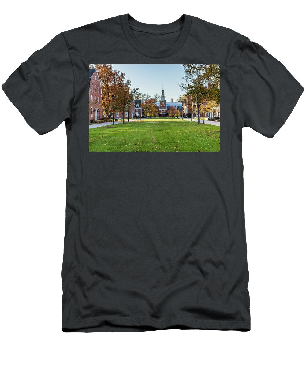 West Green and Stocker Center At Ohio University Bryan Pollard T-Shirt