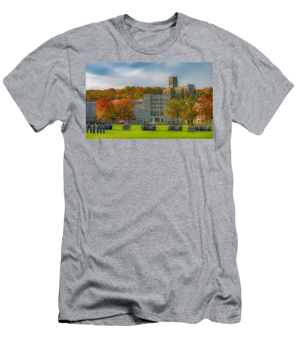 West Point in Autumn Dod Chad J Mcneely T-Shirt