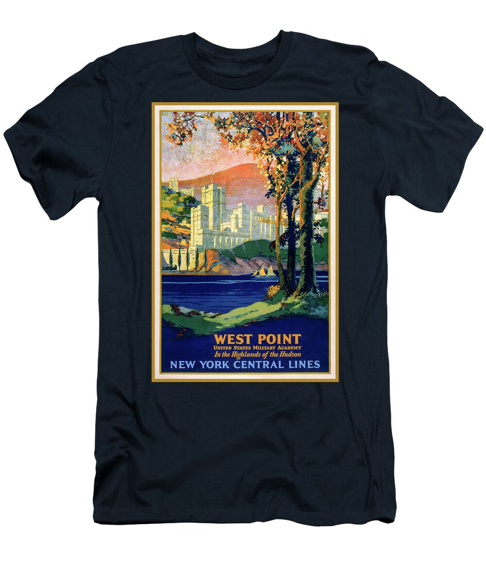West Point Vintage Retro Poster Carol Japp T-Shirt