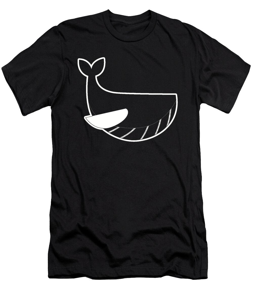 Whale Lineart Manuel Schmucker T-Shirt