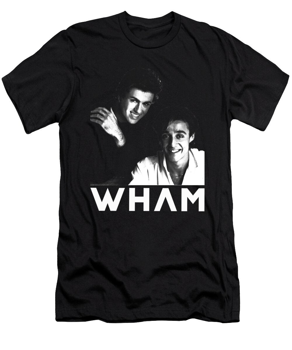 Wham White Stencil Roya Steward T-Shirt