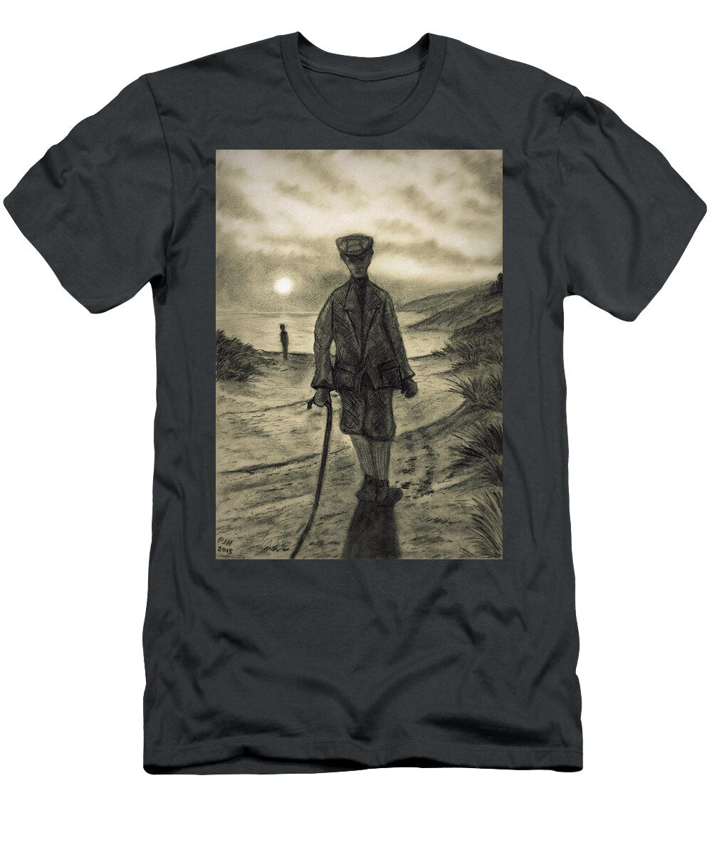 Who Is This Who Is Coming Philip Harvey T-Shirt