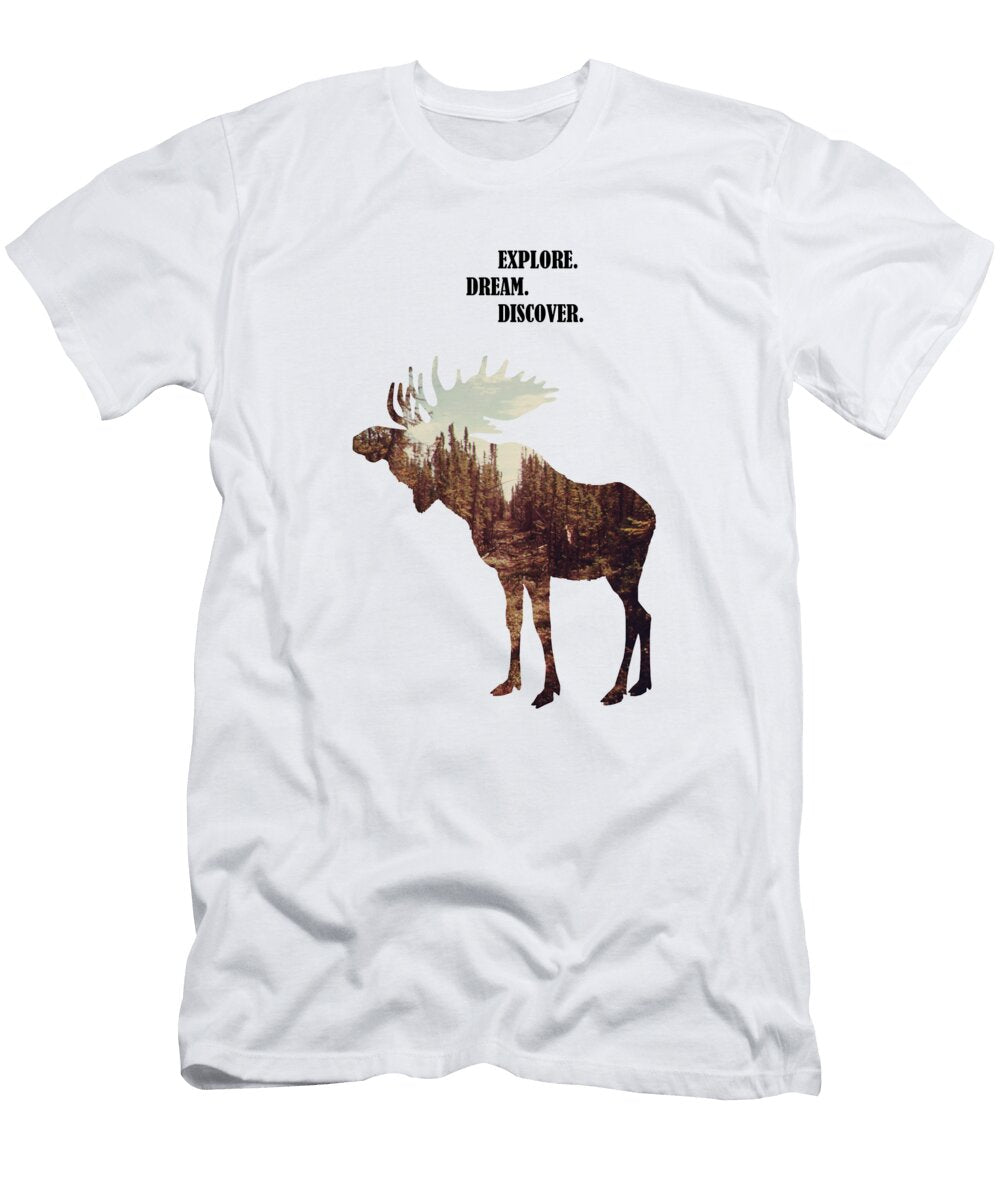 Wildlife Moose Quote Madame Memento T-Shirt