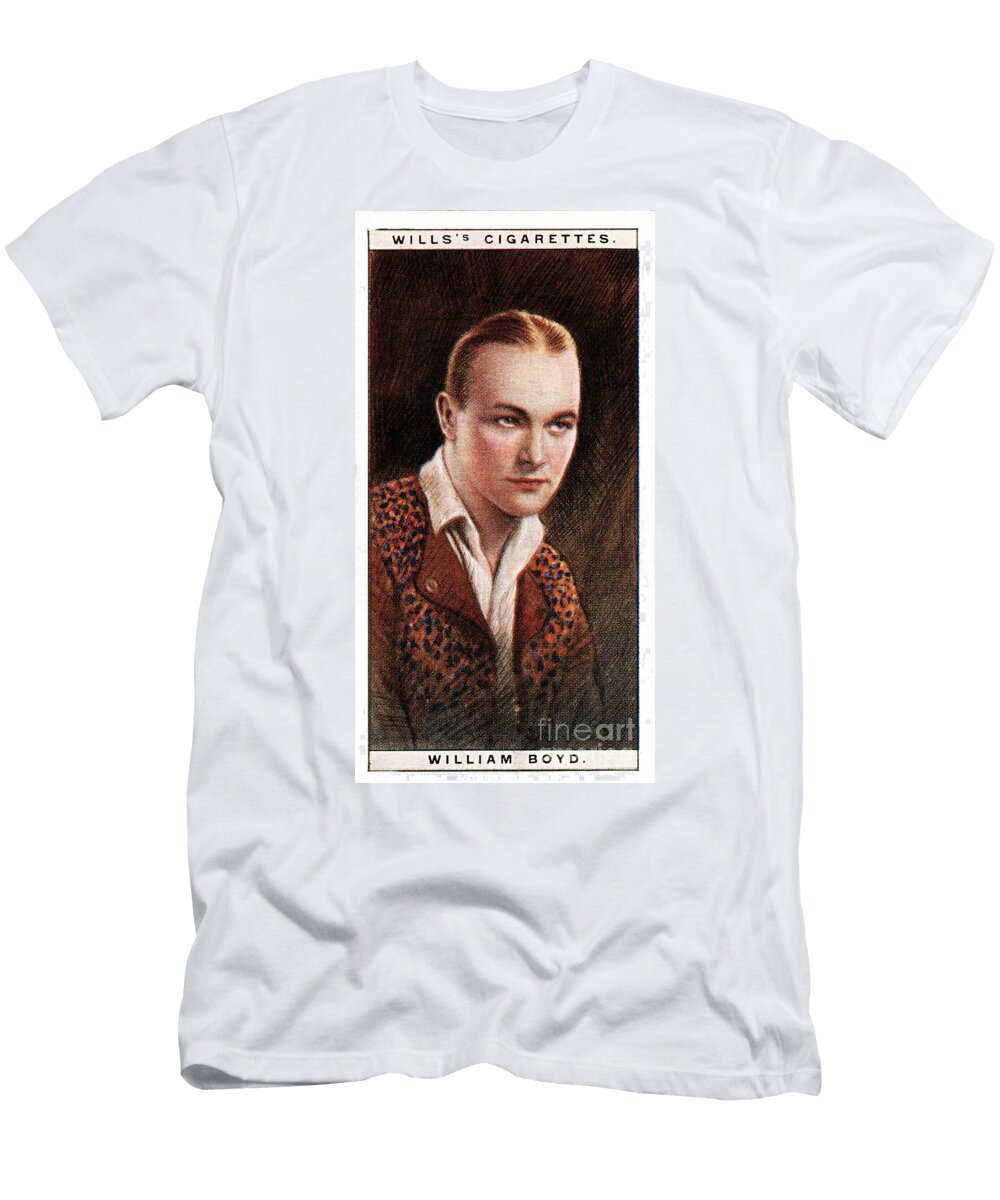 William Boyd Wills Tobacco Card Sad Hill Bizarre Los Angeles Archive T-Shirt