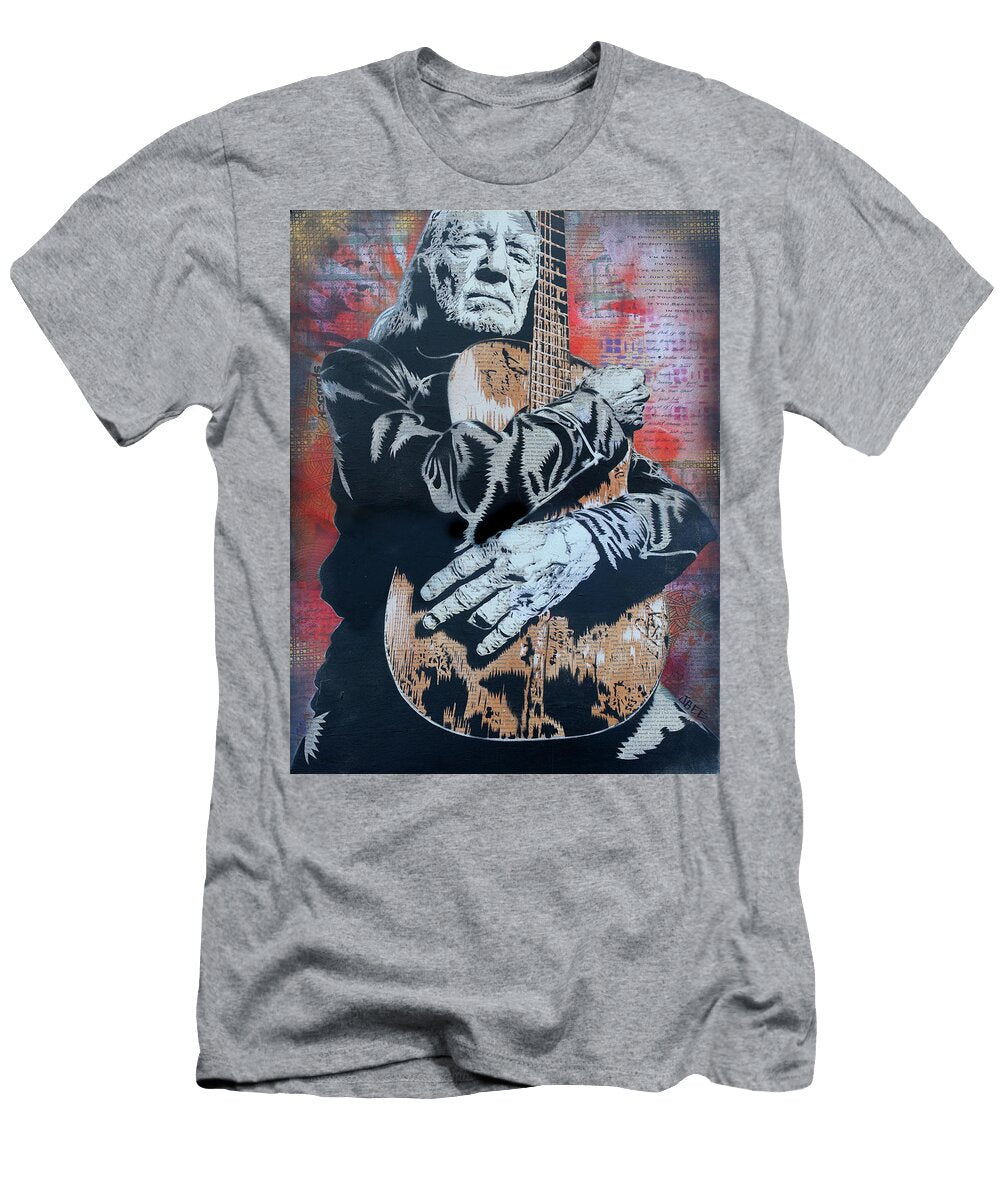 Willie Nelson and Trigger Xl Josh Cardinali T-Shirt