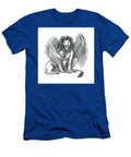 Winged Lion Protecting Cub Tattoo Aloysius Patrimonio T-Shirt