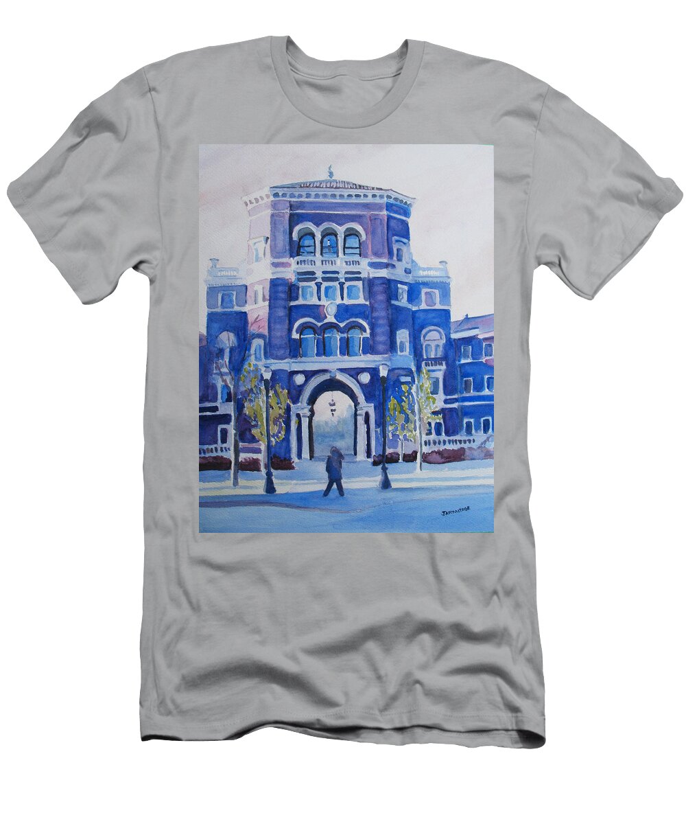 Winter Morning on Campus Jenny Armitage T-Shirt