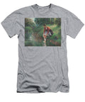 Woman Bathing Her Feet in a Brook Motionage Designs T-Shirt
