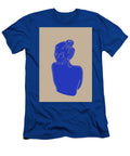 Woman in Blue Lineart Linnea Nygren T-Shirt