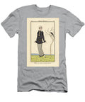 Woman in Ratine Blouse with Embroidered Belt 1914 Stencil Unknown T-Shirt