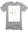 Woman Lineart Pastel Linnea Nygren T-Shirt