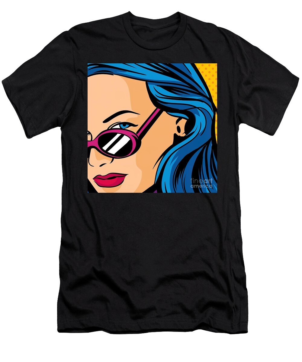 Woman Pop Art Christian Hall T-Shirt