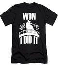 Won I Did It Wedding Day Bridesmaid Married Florian Dold Art T-Shirt