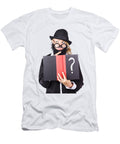 Wondering Woman with Text Book Question Jorgo Photography T-Shirt