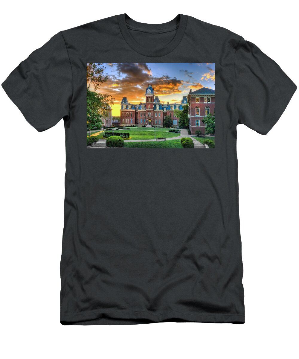 Woodburn Hall Evening Sunset Dan Friend T-Shirt