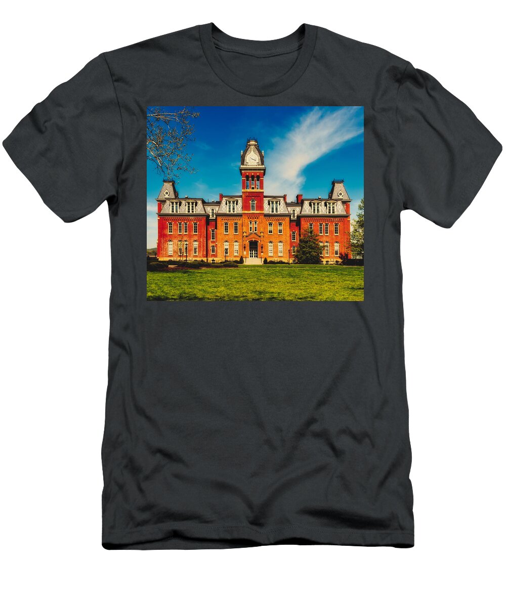 Woodburn Hall West Virginia University Library of Congress T-Shirt
