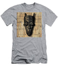 Wooden Tribal Mask Comic Book Panel 142 Mad Paperairplanes T-Shirt