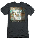 Work Is a Four Letter Word Grafpunk T-Shirt