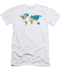 World Map 24 Sharon Cummings Sharon Cummings T-Shirt