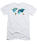 World Map 25 Sharon Cummings Sharon Cummings T-Shirt