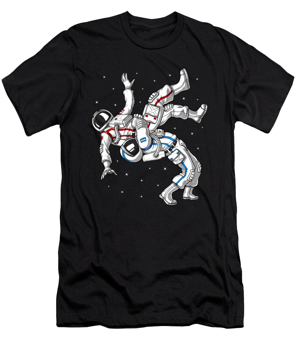 Wrestling Astronauts Nikolay Todorov T-Shirt