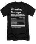 Wrestling Manager Nutrition Factors Gift Item Shi Hu Kang T-Shirt