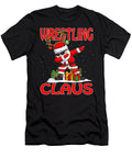 Wrestling Santa Claus Reindeer Christmas Matching Costume Thepassionshop T-Shirt