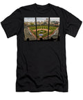 Wrigley Field Press Box Tom Gort T-Shirt