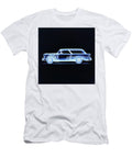 X Ray of 55 Chevy Nomad in White Line Art Yo Pedro T-Shirt