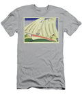 Yachting C1920 Stencil on Paper Charles Martin T-Shirt