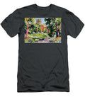 Yale University Lively Campus Green Scene Sampadart Gallery T-Shirt