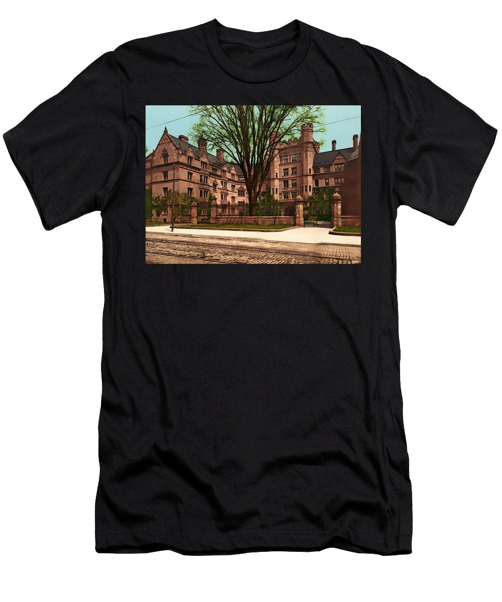 Yales Vanderbilt Hall 1900 Mountain Dreams T-Shirt