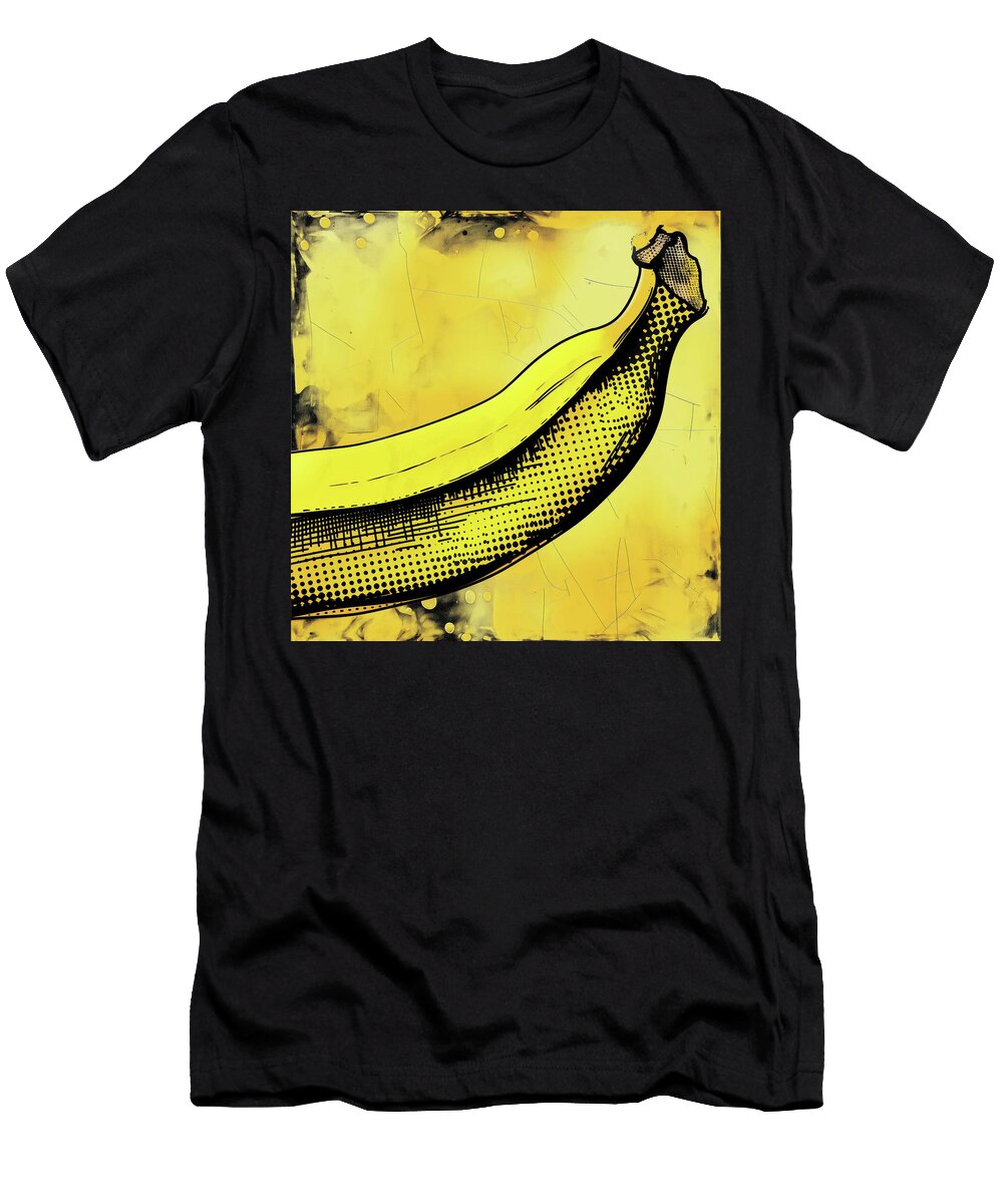 Yellow Banana Comic Book Panel 134 Mad Paperairplanes T-Shirt