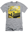 Yellow Coupe Convertible Comic Book Art 38 Mad Paperairplanes T-Shirt