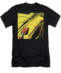 Yellow Rear Car Fender Comic Book Art 73 Mad Paperairplanes T-Shirt
