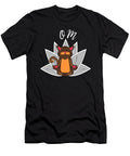 Yoga Cat Meditation Brown Cat Gift Sarah Johannsen T-Shirt