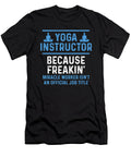 Yoga Instructor Zen Asana Meditation Chakra Buddhism Gift Thomas Larch T-Shirt