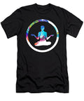 Yoga Man Mandala Asana Meditation Chakra Buddhism Gift Thomas Larch T-Shirt