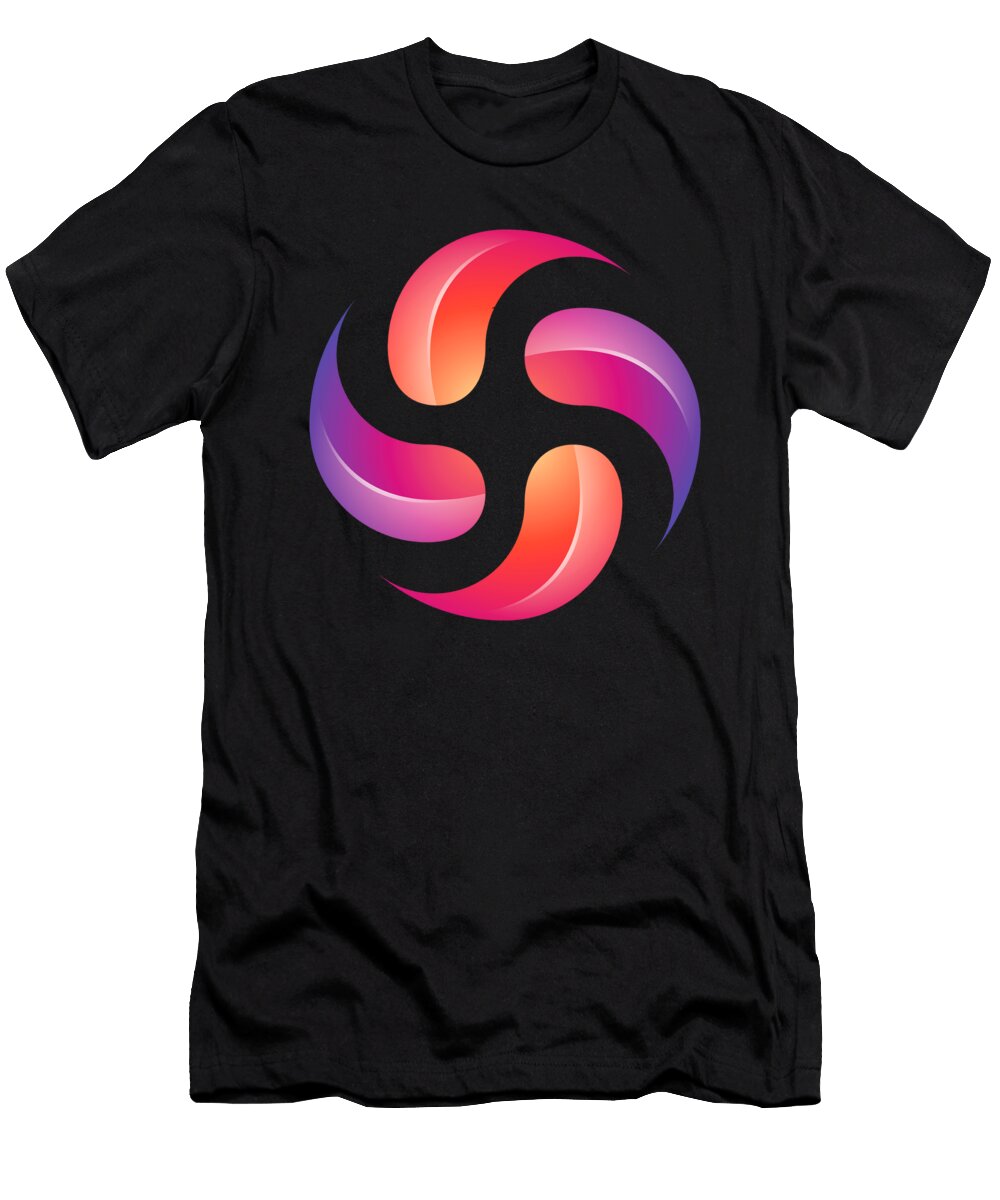 Yoga Symbol Zen Meditation Asana Buddhism Yogi Gift Thomas Larch T-Shirt