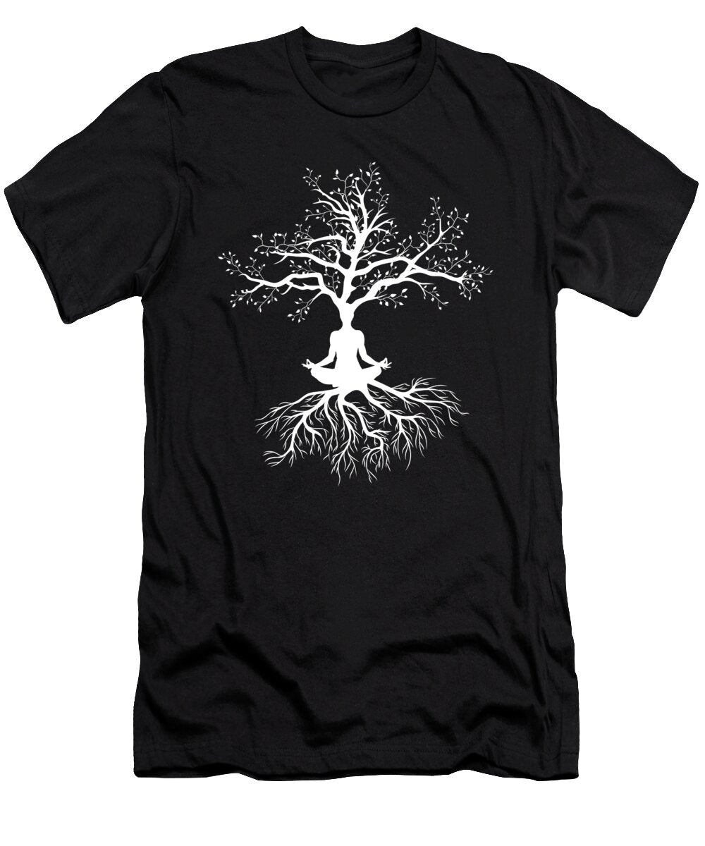 Yoga Tree Zen Meditation Asana Buddhism Yogi Gift Thomas Larch T-Shirt