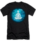Yoga Woman Meditating Mandala Laura Ostrowski T-Shirt