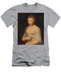 Young Lady Holding a Mirror Anonymous T-Shirt