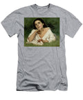 Young Woman with Book Almeida Junior T-Shirt