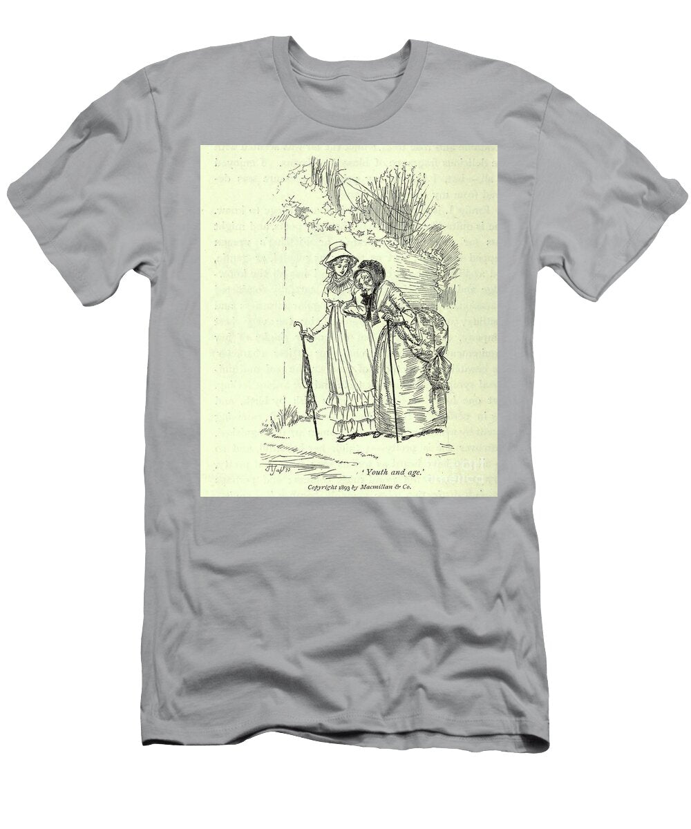 Youth and Age L4 Historic Illustrations T-Shirt